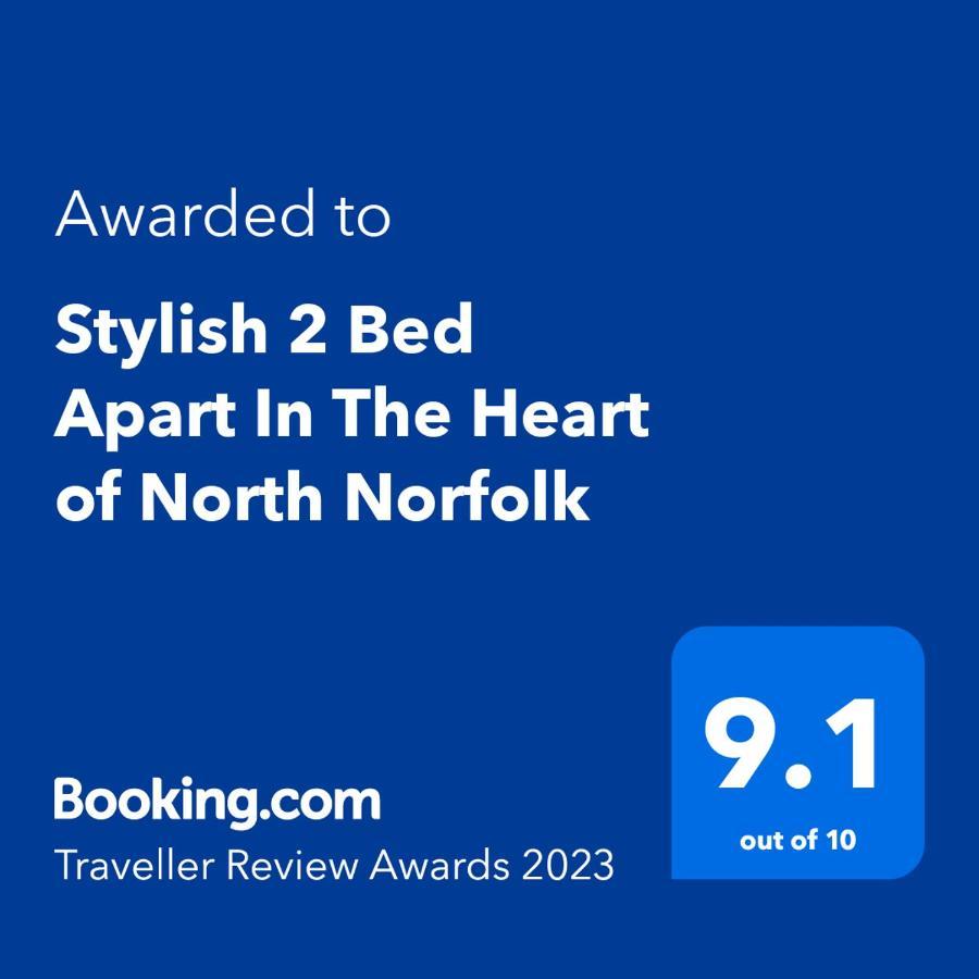 Stylish 2 Bed Apart In The Heart Of North Norfolk North Walsham Exterior foto